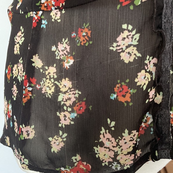 New York & Company Sheer Button Down Top - Picture 6 of 10